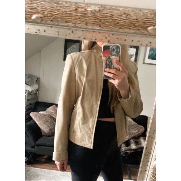 Valerie Stevens 100% Genuine Leather Jacket Size M - Picture 2 of 6